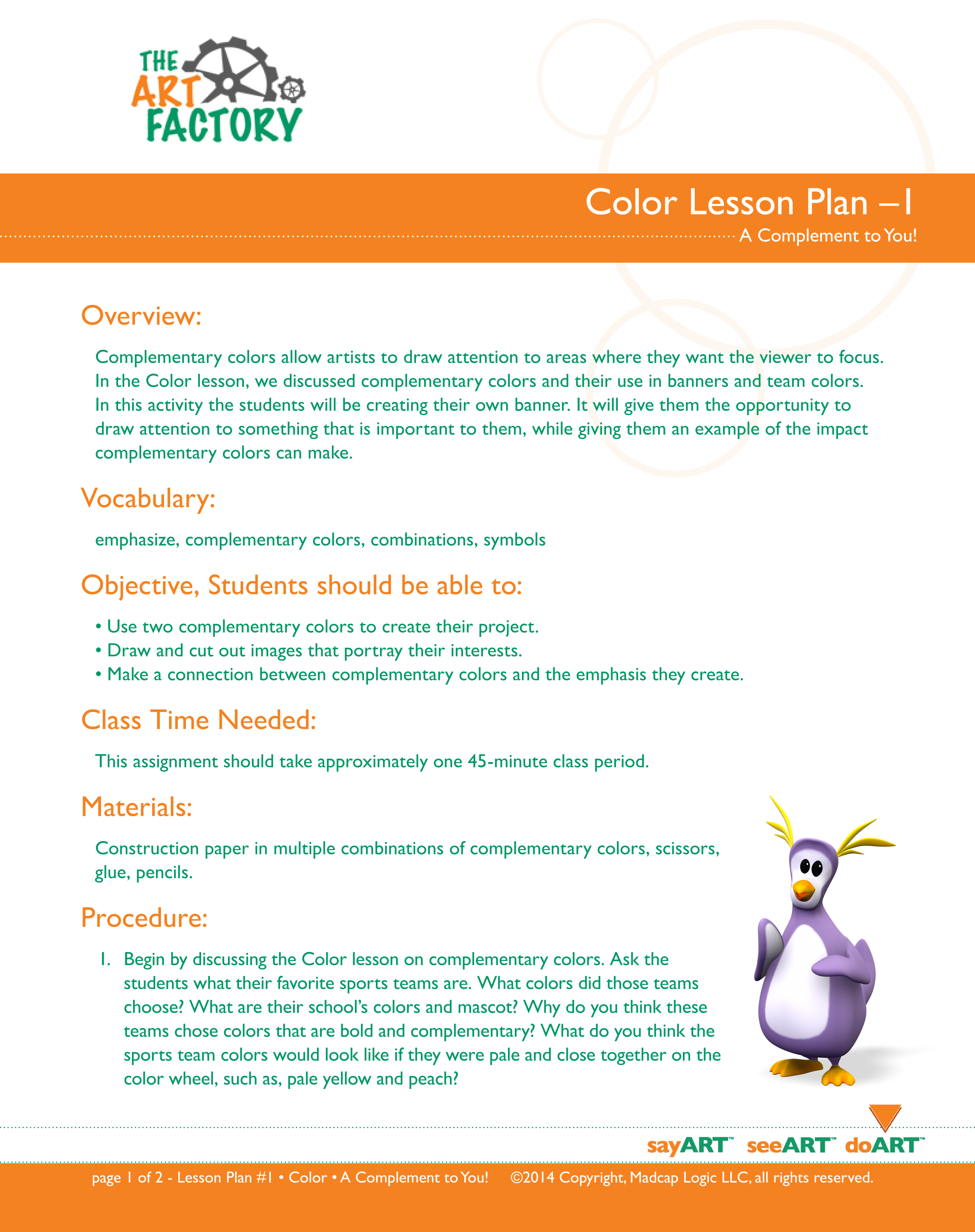 dentrodabiblia color lesson plan